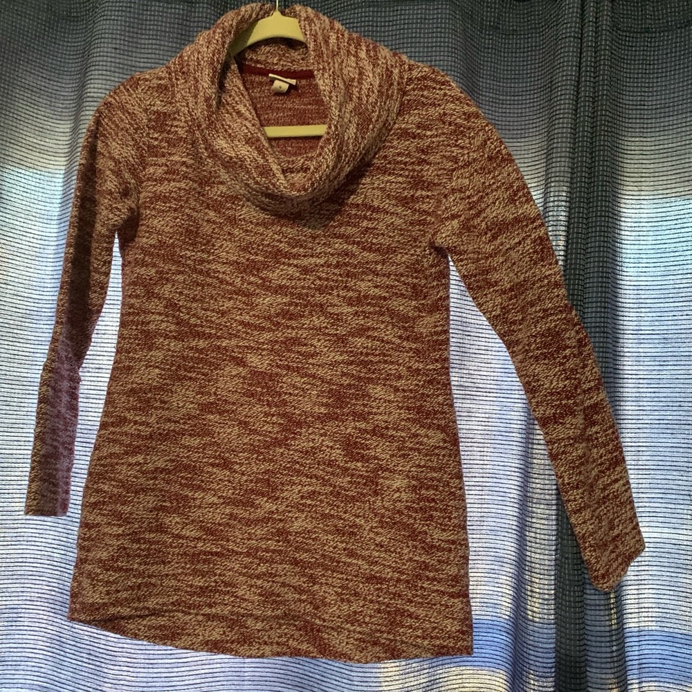 Merona cowl neck tunic size s